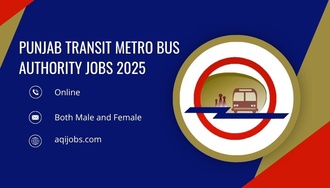 Punjab Transit Metro Bus Authority Jobs 2025