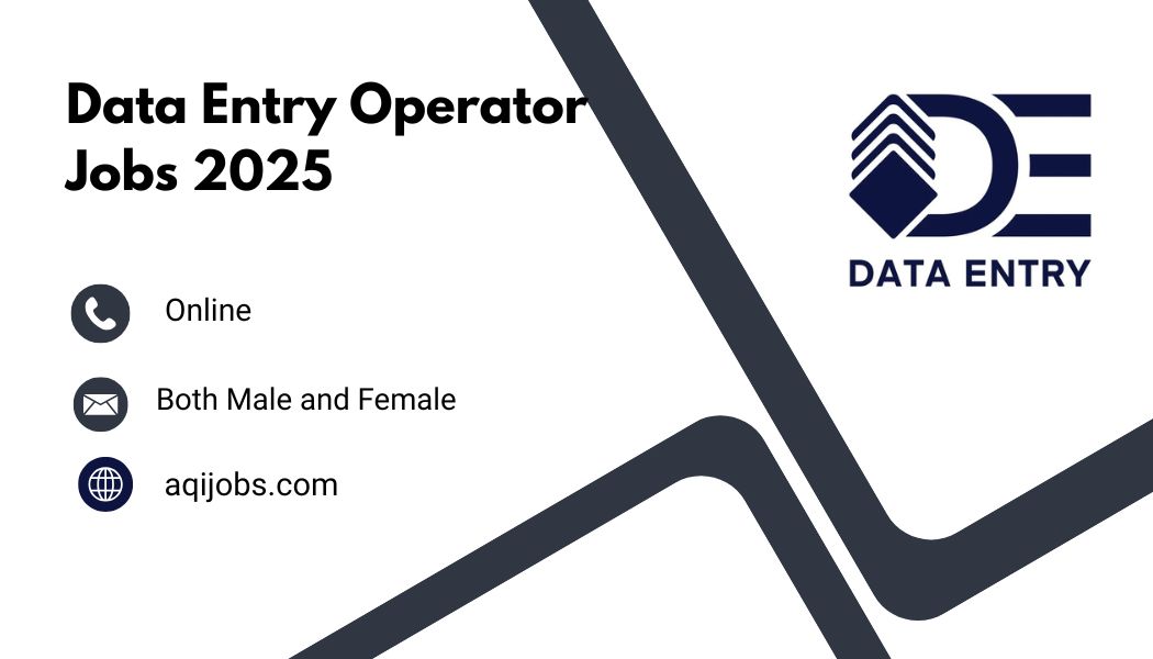 Data Entry Operator Jobs 2025