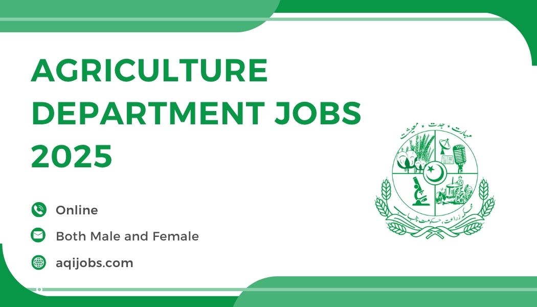 Agriculture Department Jobs 2025