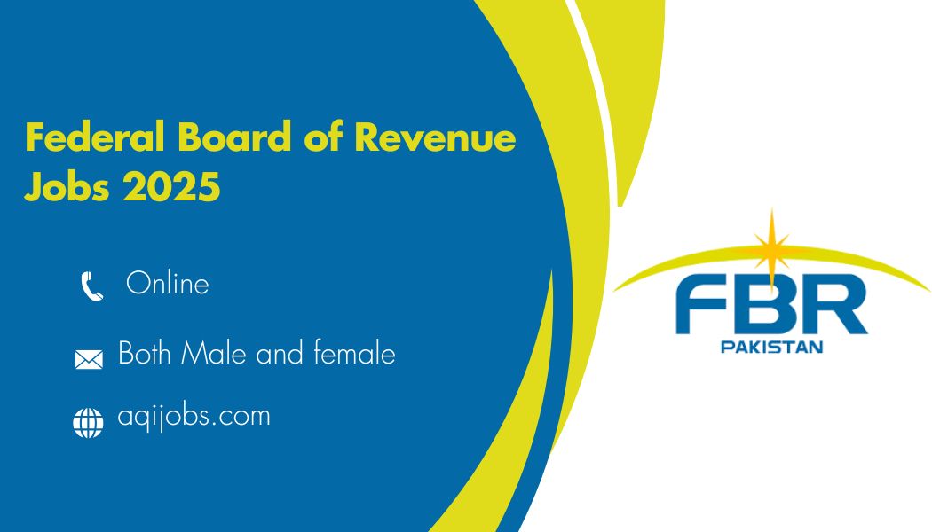 Federal Board of Revenue Jobs 2025