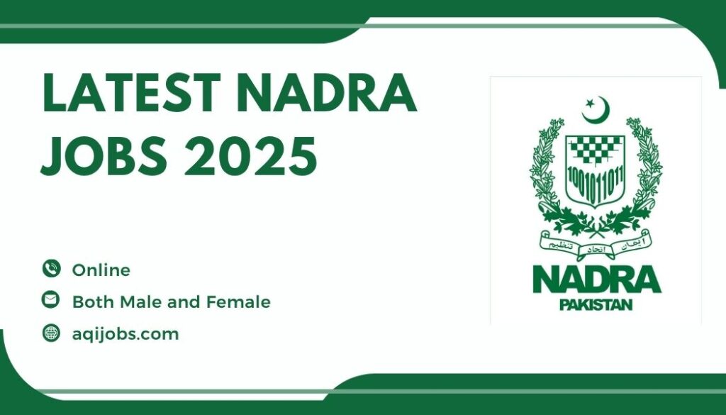 Latest NADRA Jobs 2025