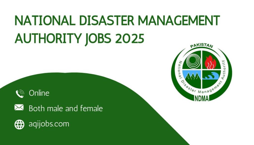 National Disaster Management Authority Jobs 2025