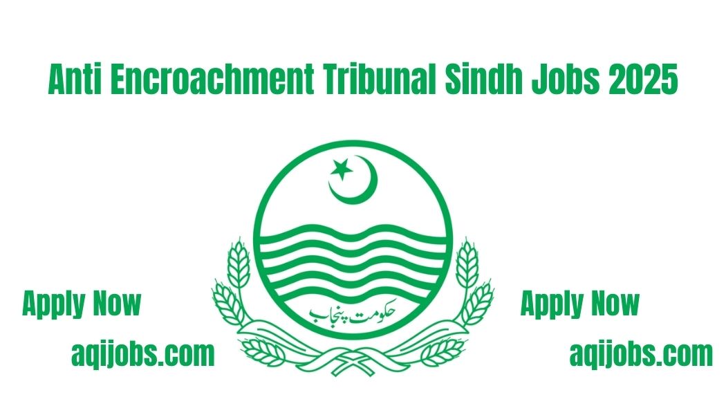 Anti Encroachment Tribunal Sindh Jobs 2025