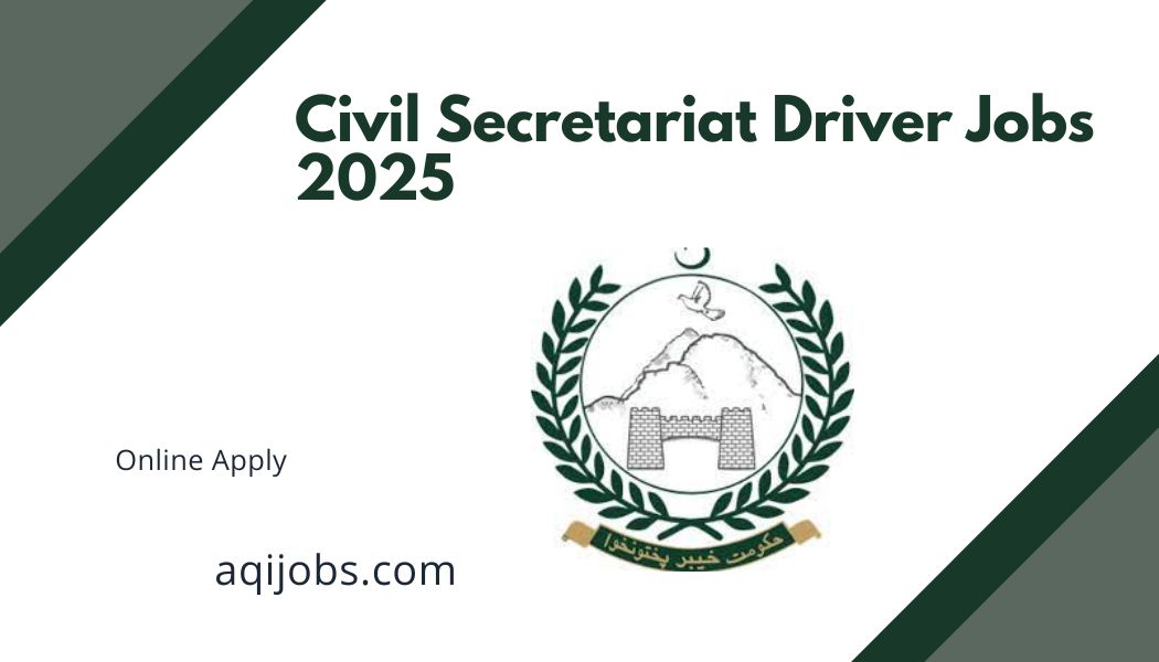 Civil Secretariat Driver Jobs 2025