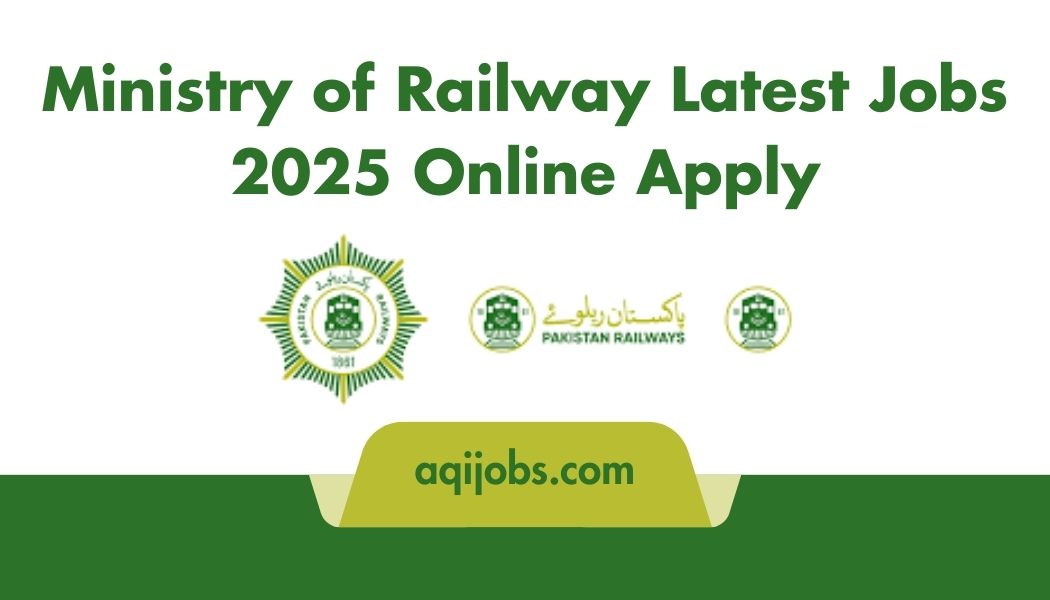 Ministry of Railway Latest Jobs 2025 Online Apply