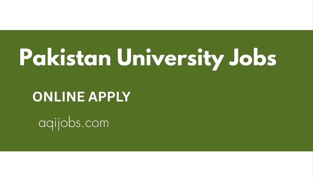 Pakistan University Jobs