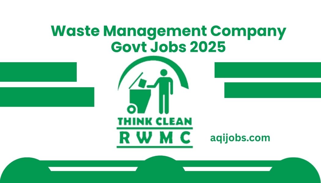 Waste Management Company Govt Jobs 2025