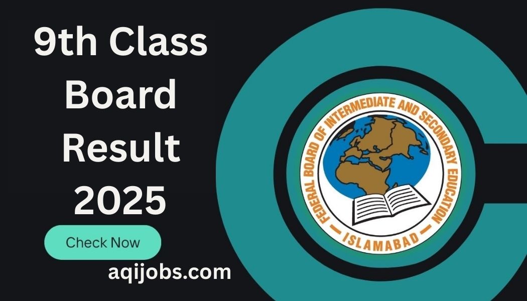 9th Class Board Result 2025