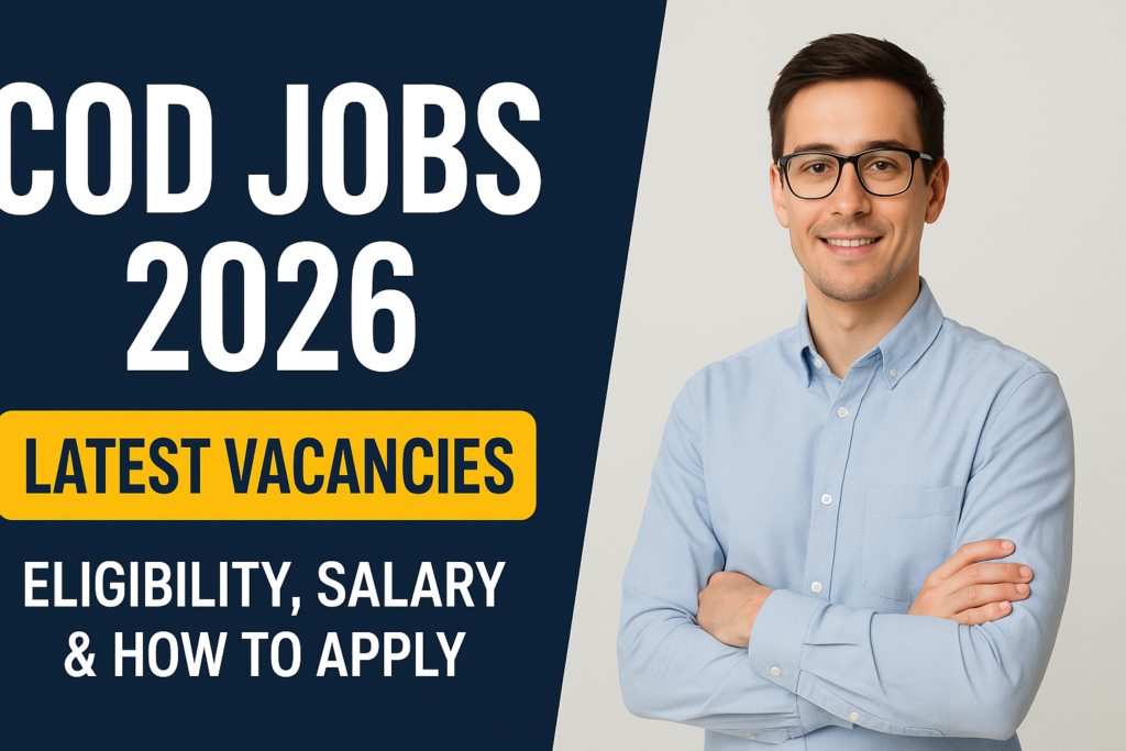 COD Job 2026