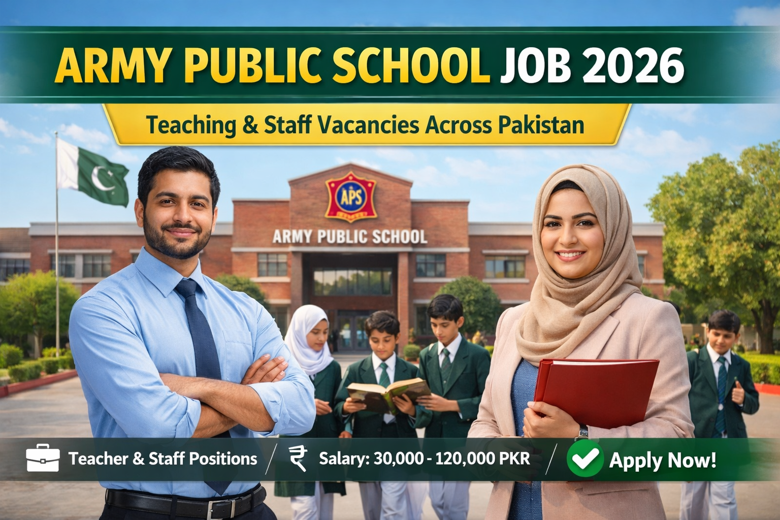 Army Public School job 2026 Join Now