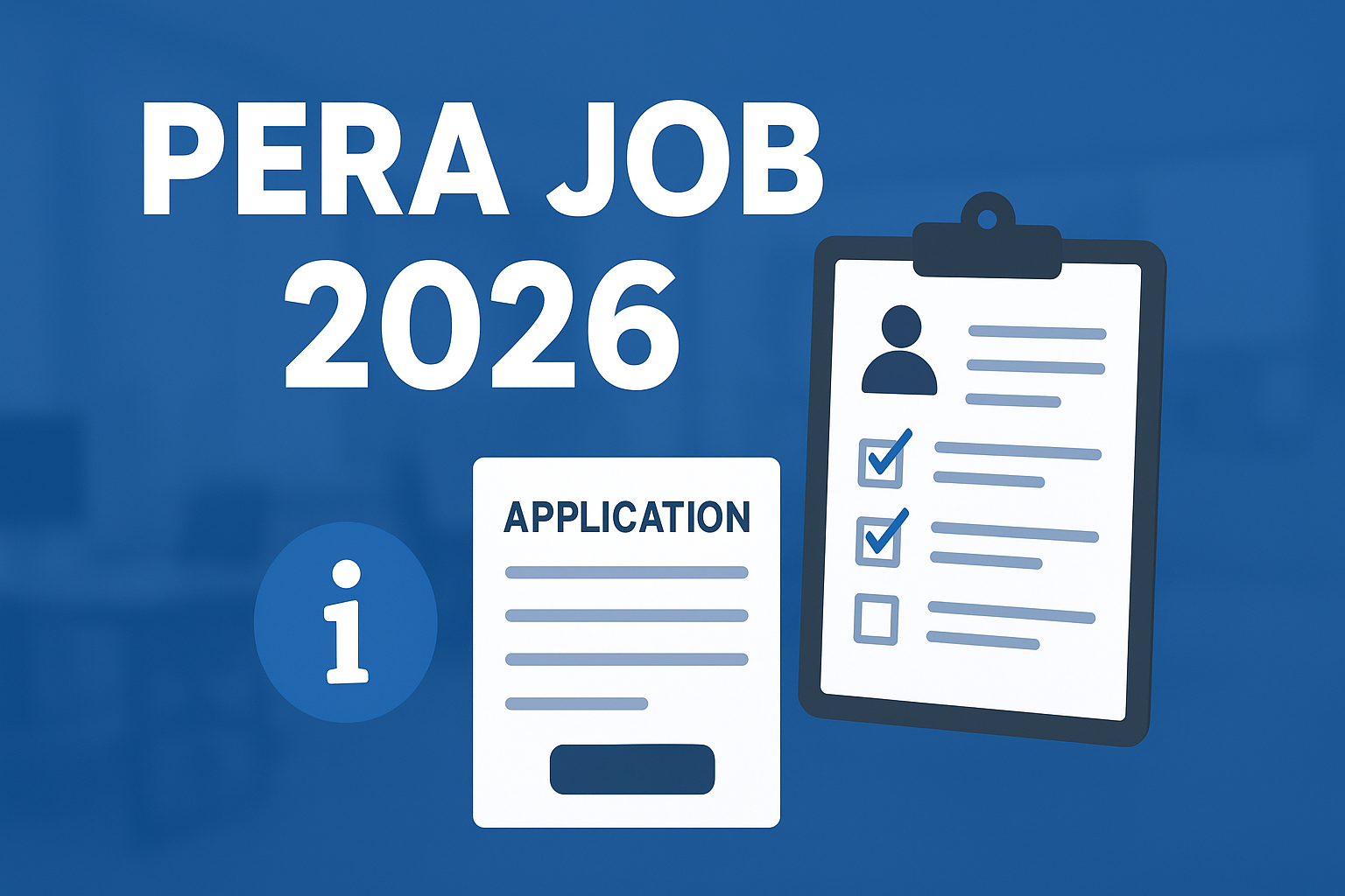 Pera Job 2026 Join Now